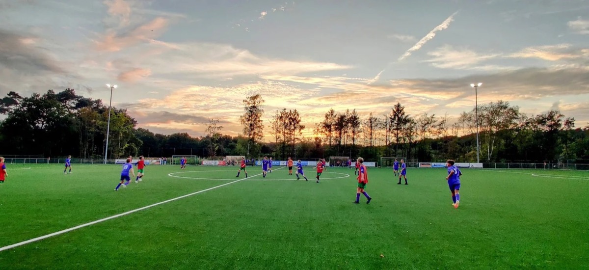 De terreinen van KSV Wildert aan de Steenovenstraat